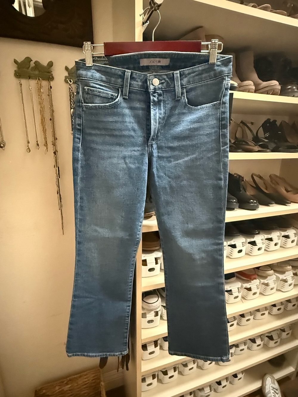 Joe's Jeans Medium Blue Boot-Cut Jeans